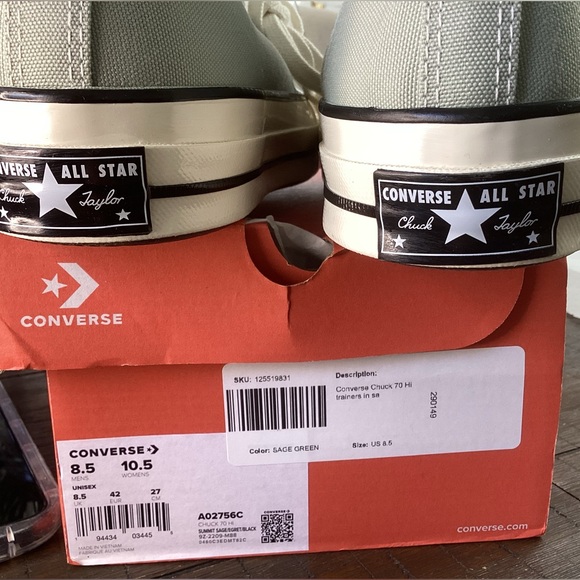 🌸Converse Chuck 70 Hi Size 10.5 - Picture 2 of 10